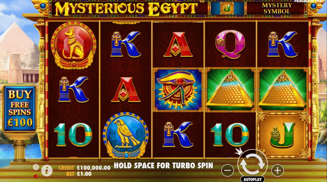 Mysteries of Egypt Coin Slot Machine