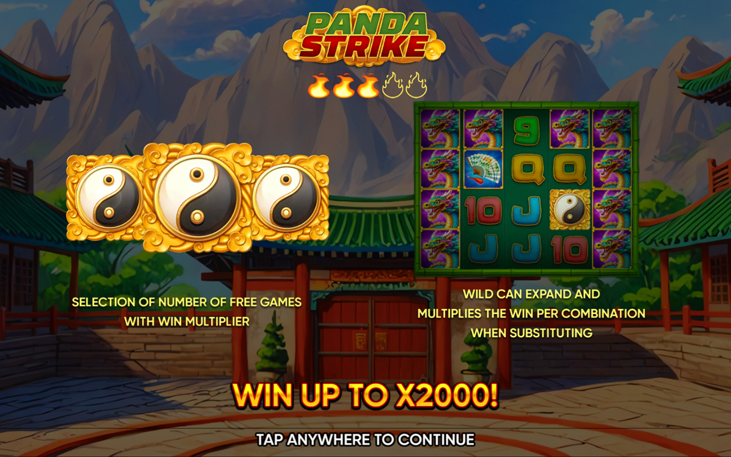 Panda Strike Slot Machine